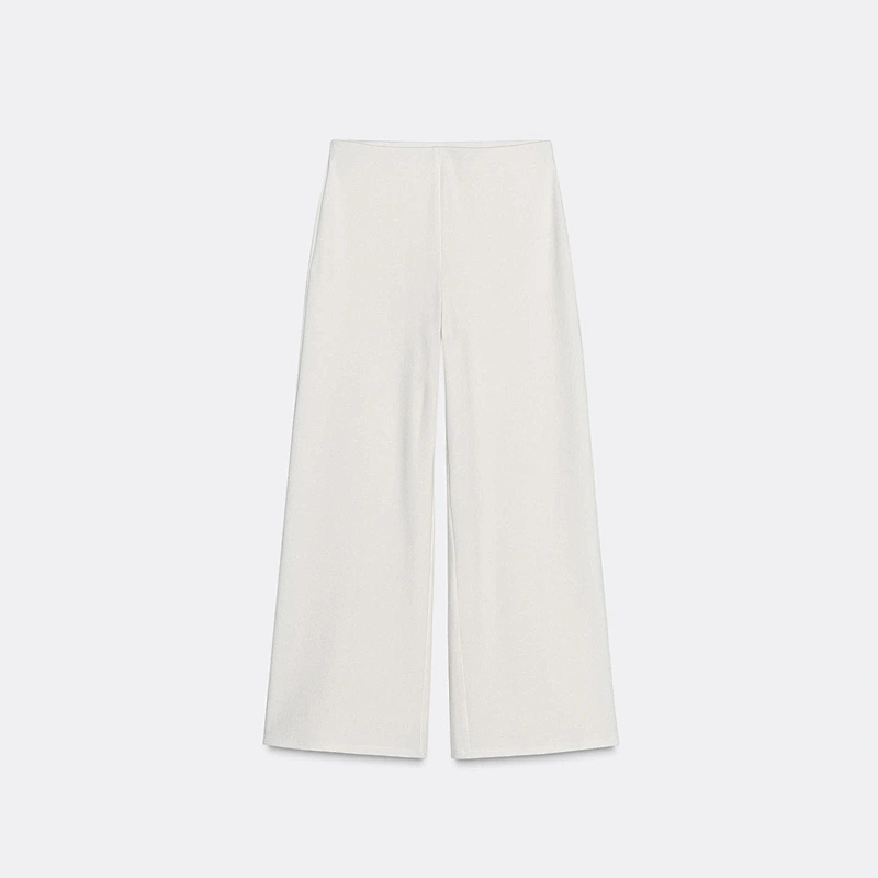 high waisted knit pants